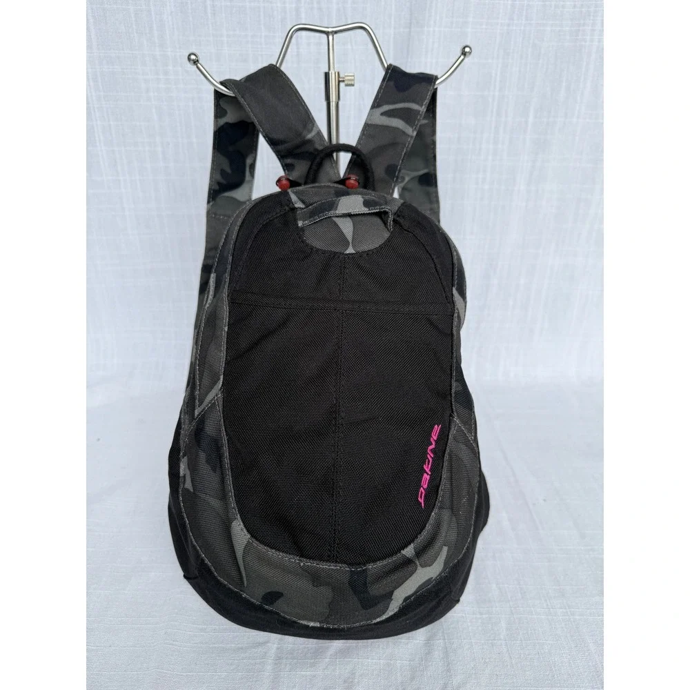 Dakine Mini Backpack Vintage Y2K Black Grey Camo Gorpcore Skater Streetwear Bag